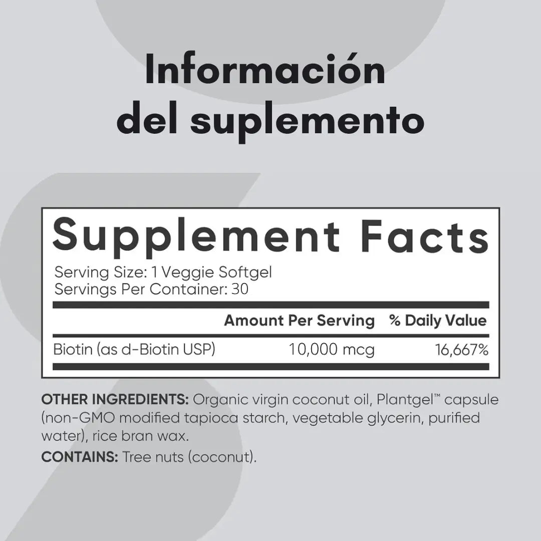 Biotina Max Strength®