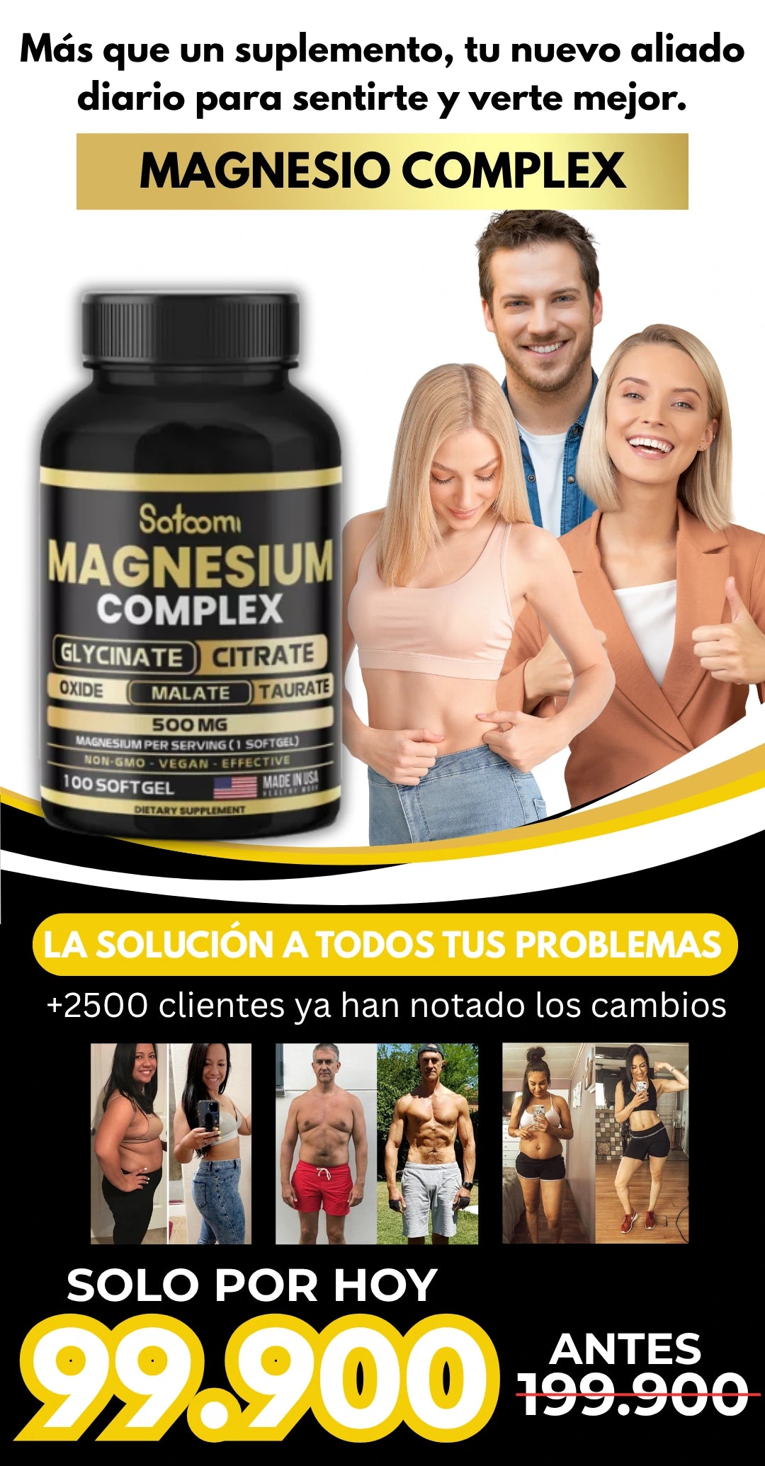 Magnesio Complex® + ENVÍO GRATIS