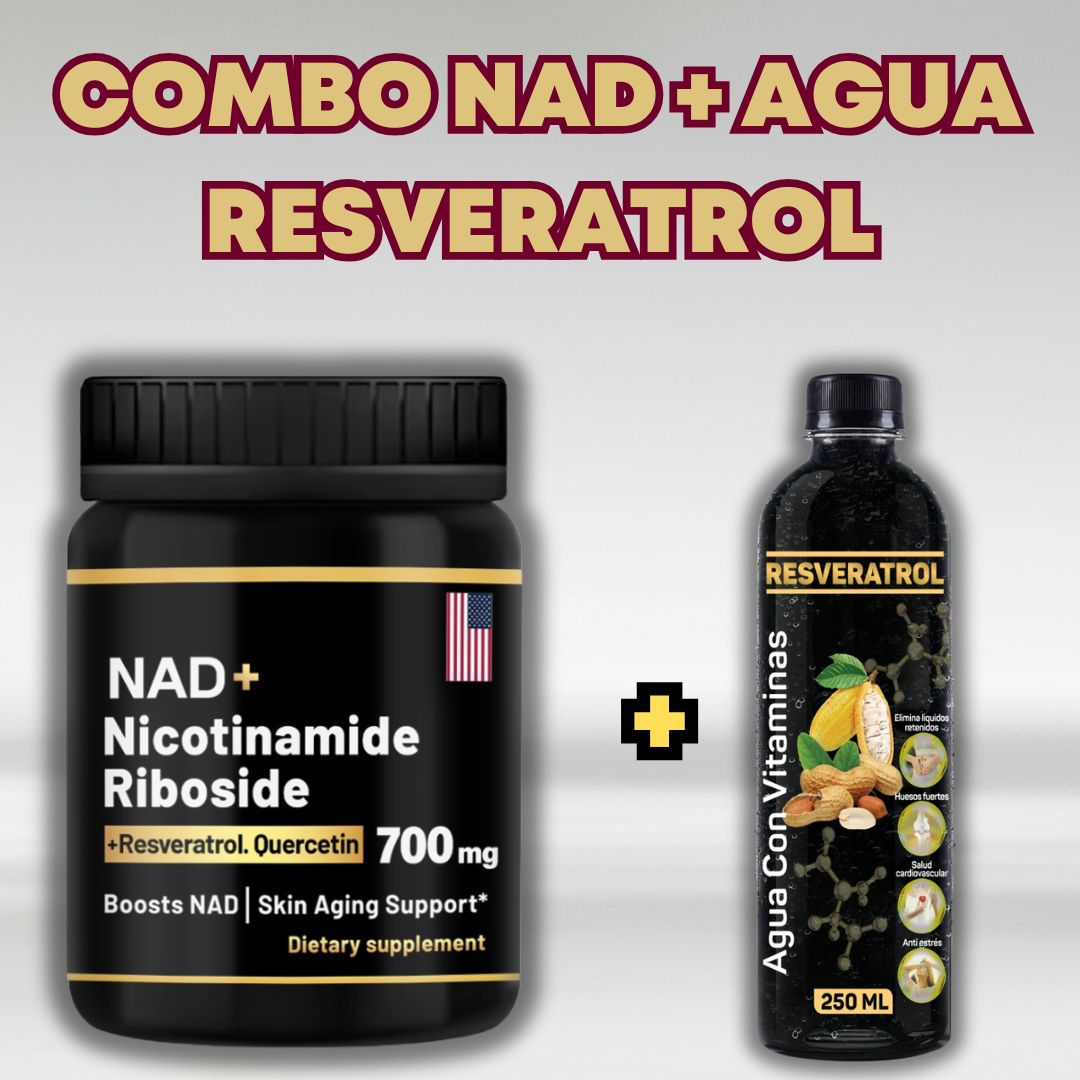 Super Combo Niacotinamide + Agua Resveratrol