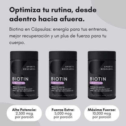 Biotina Max Strength®