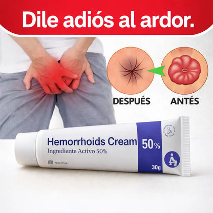 Crema Calmante para Hemorroides + ENVÍO GRATIS