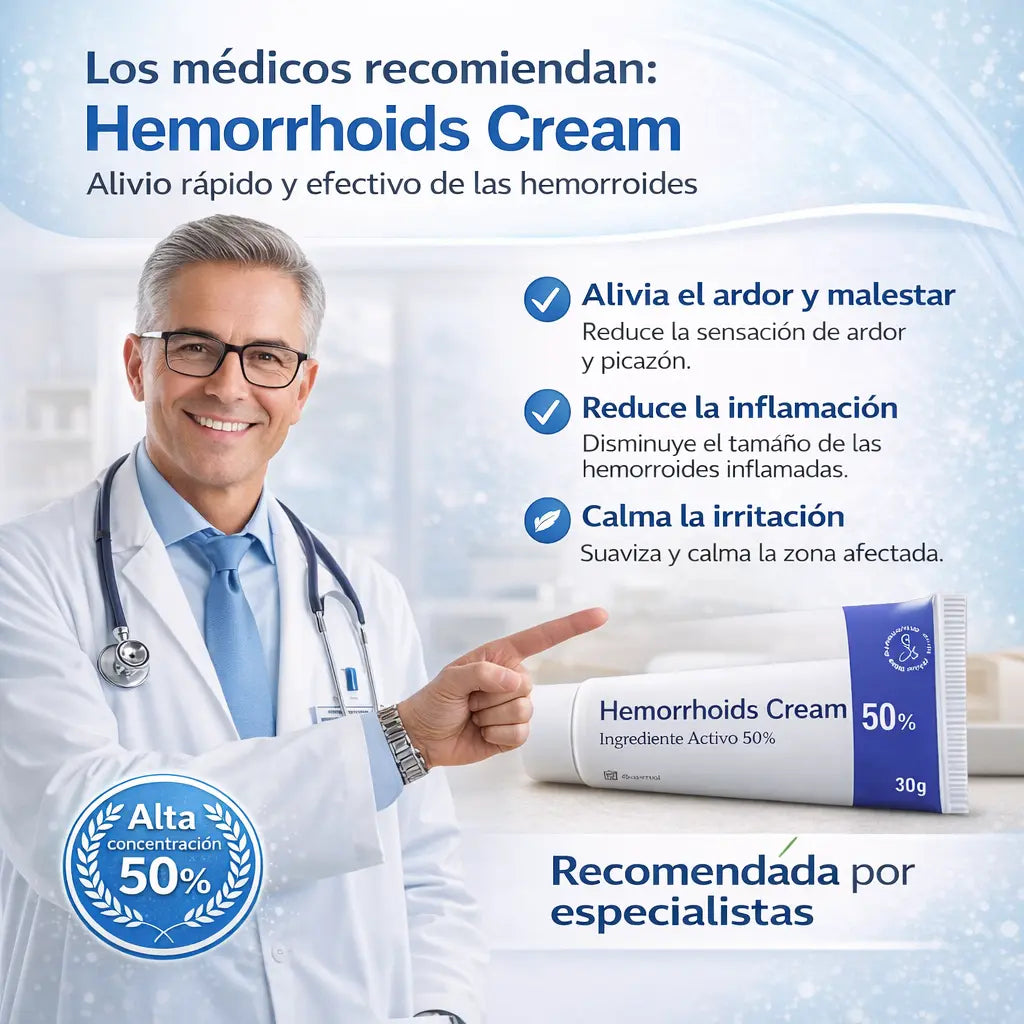 Crema Calmante para Hemorroides + ENVÍO GRATIS