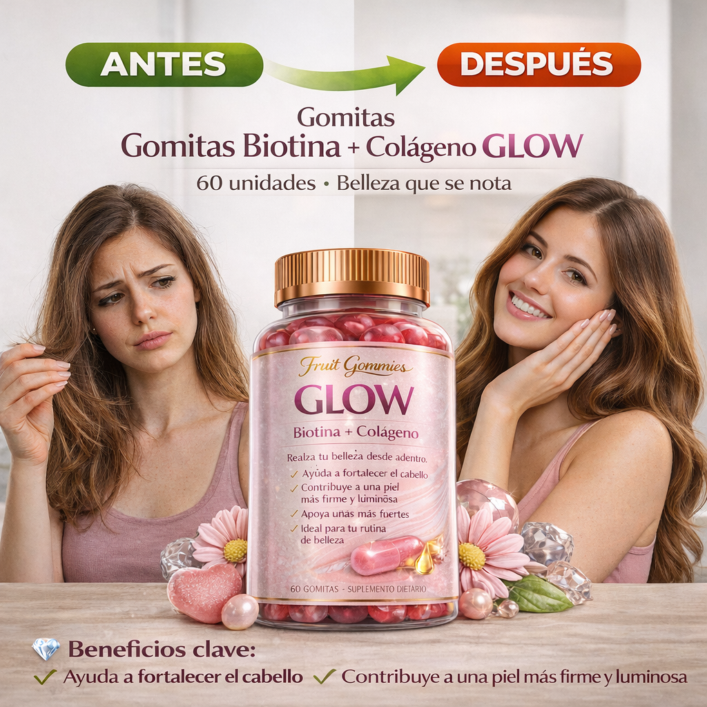 Gomitas Biotina y Colageno