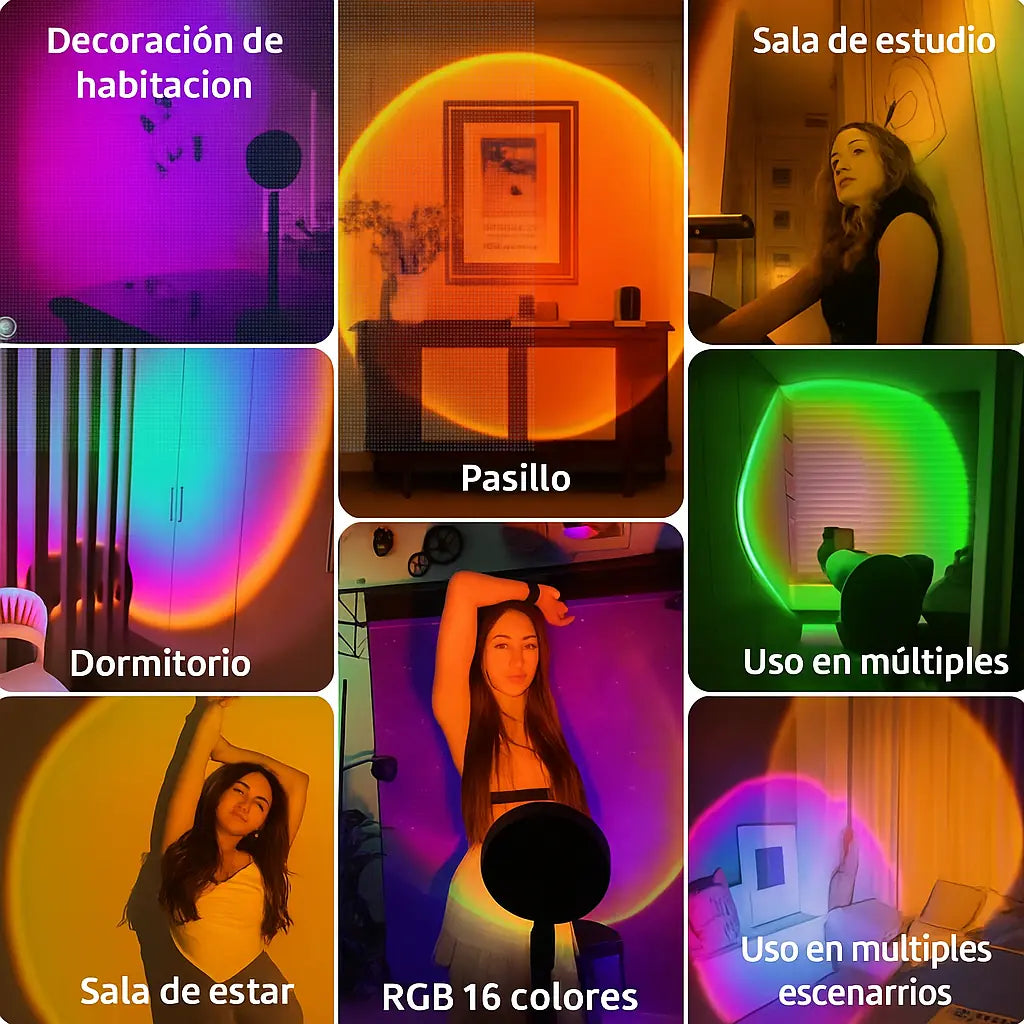 Lampara de Proyección Sunset®