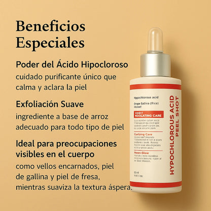 Hypochlorous Acid™: Exfoliante de Renovación Profunda que Aclara, Calma e Hidrata + Envío Gratis