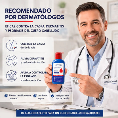 Shampoo Anticaspa Nippori® + ENVÍO GRATIS