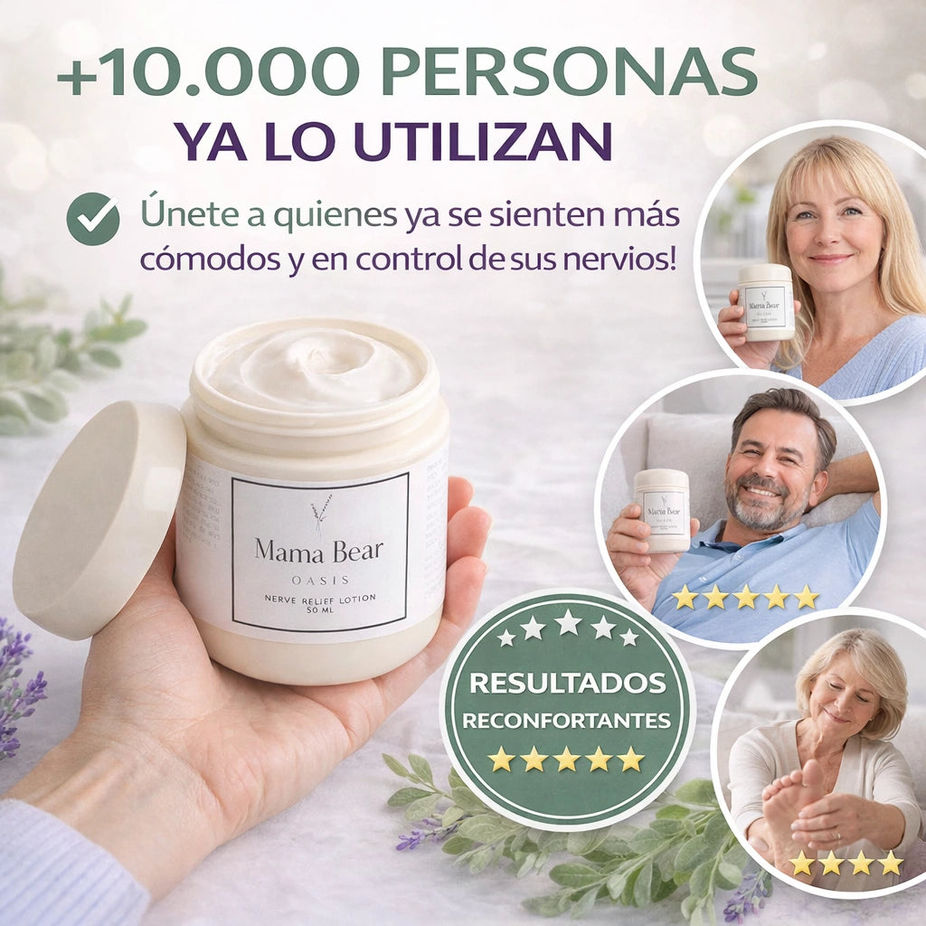 Mama Bear™: Crema de Alivio Nervioso + Envío Gratis