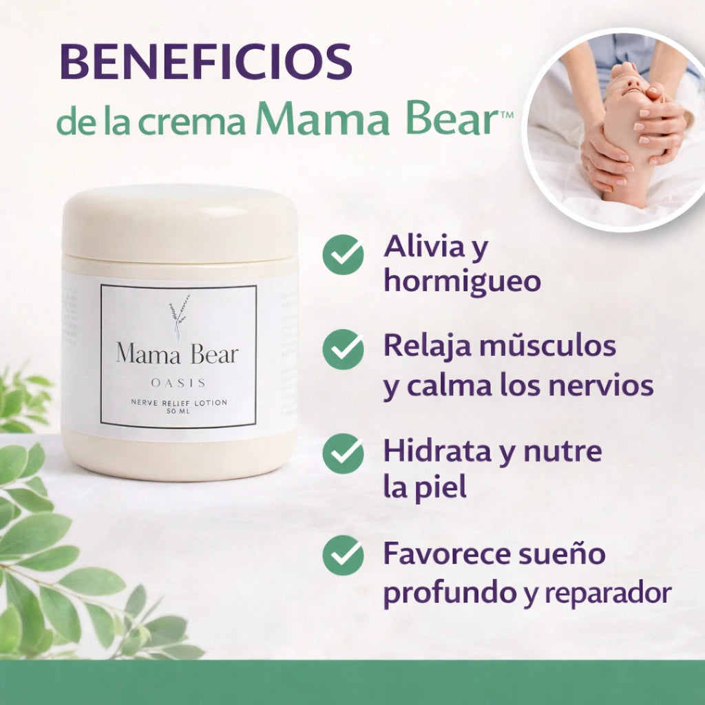 Mama Bear™: Crema de Alivio Nervioso + Envío Gratis