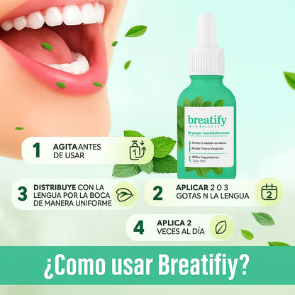 Eternal Fresh Breatify® Elimina el mal aliento desde la raíz