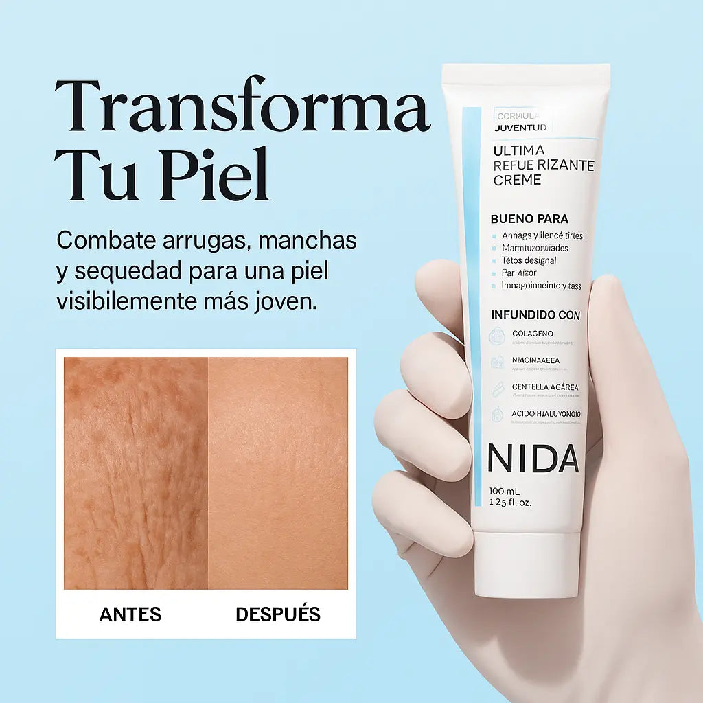 Crema hidratante rejuvenecedora NIDA 60ML