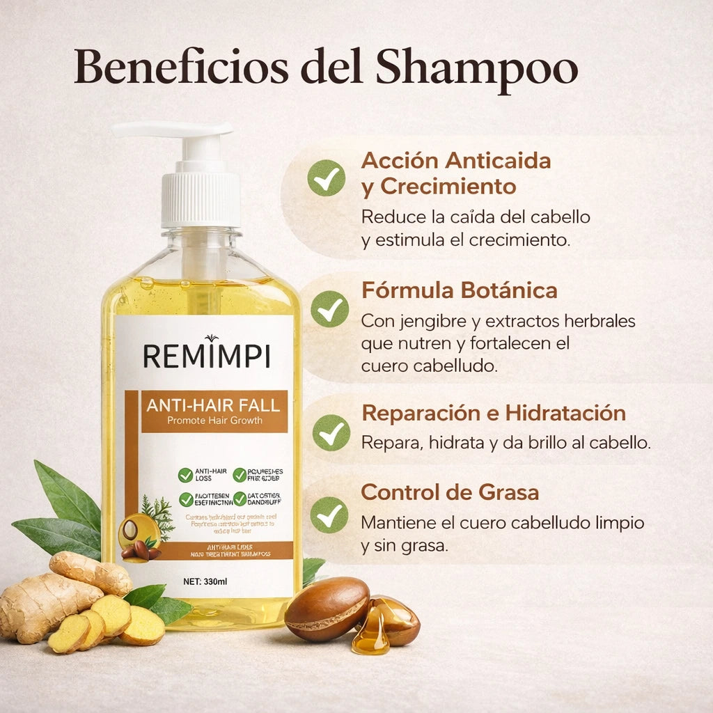 Shampoo de Jengibre Remimpi®