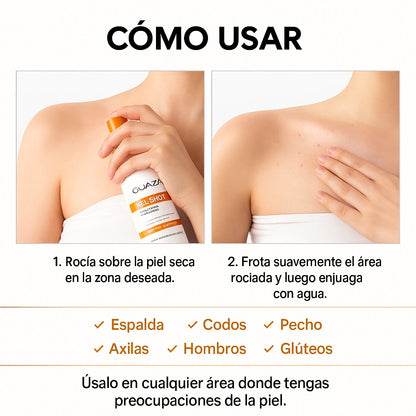 Dr Melaxin™: Tratamiento despigmentante a base de Cúrcuma en Spray