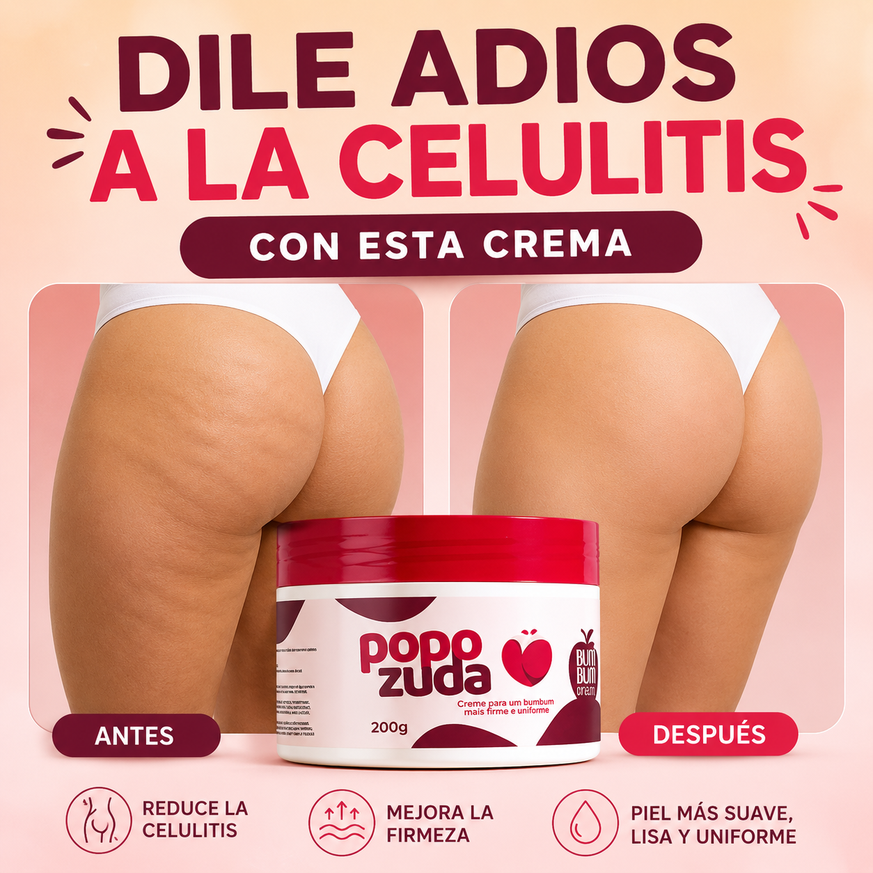 Crema Reafirmante PoppZuda