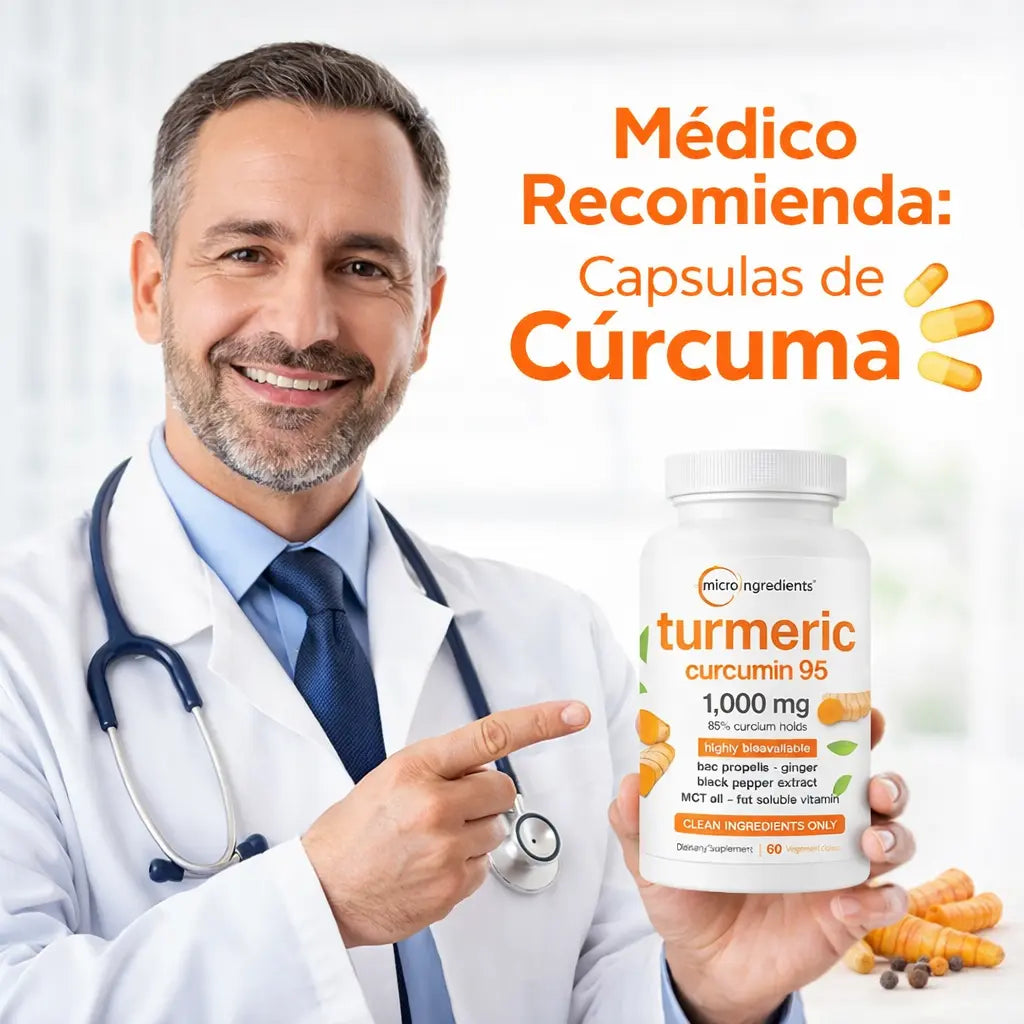 Capsulas de Curcuma ANTI INFLAMATORIAS®