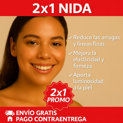 Oferta Especial 2x1: NIDA™ - Serum Rejuvenecedor Reafirmante Anti-Arrugas