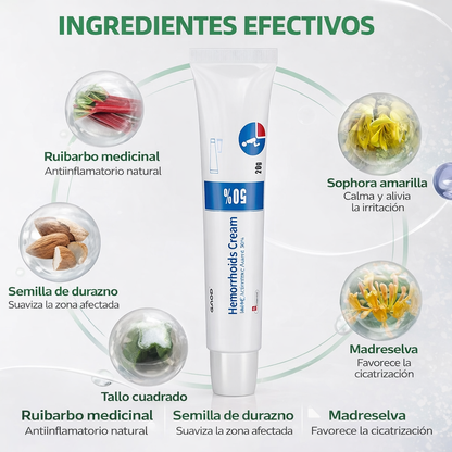 Crema Calmante para Hemorroides + ENVÍO GRATIS