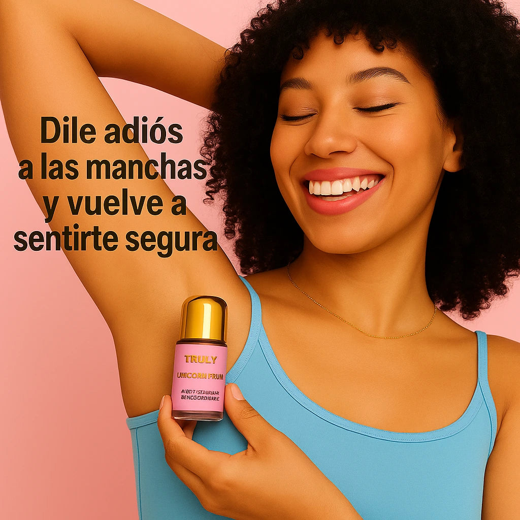 Truly Unicorn Fruit™: Desodorante Sin Aluminio Que Suaviza, Aclara y Controla el Mal Olor+ Envío Gratis