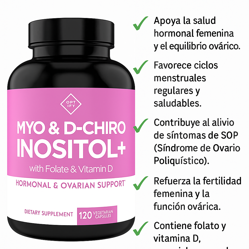 Suplemento Hormonal Inositol Complex® + ENVÍO GRATIS