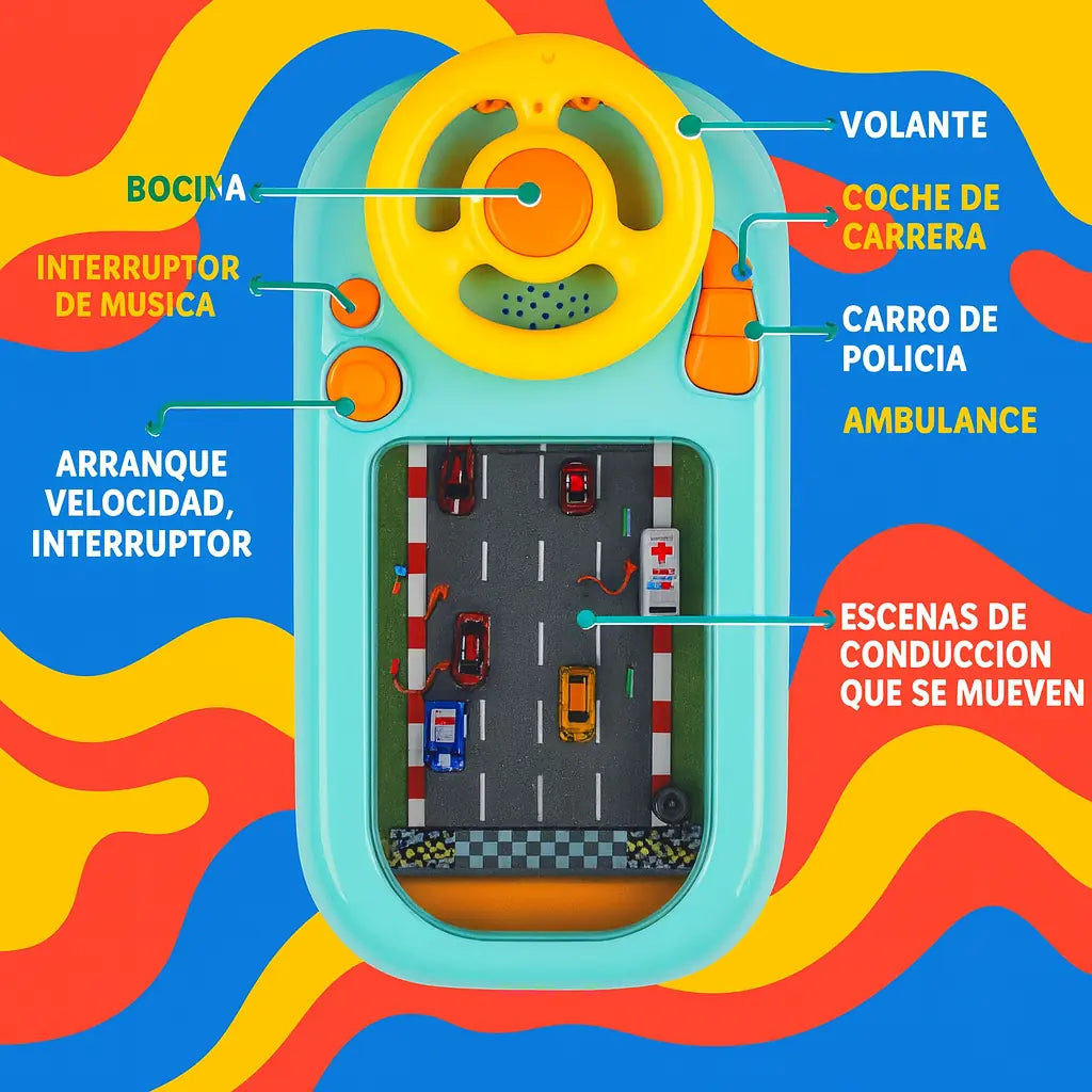 Mini volante interactivo DriveMax®