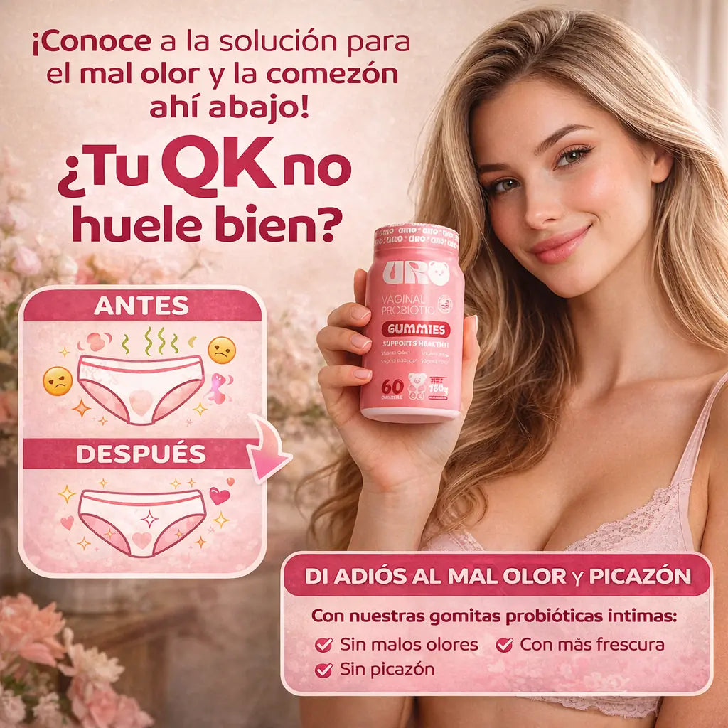 Gomitas Probióticas Femeninas URO® + OBSEQUIO ESPECIAL