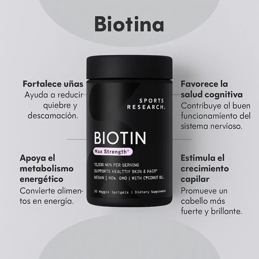 Biotina Max Strength®