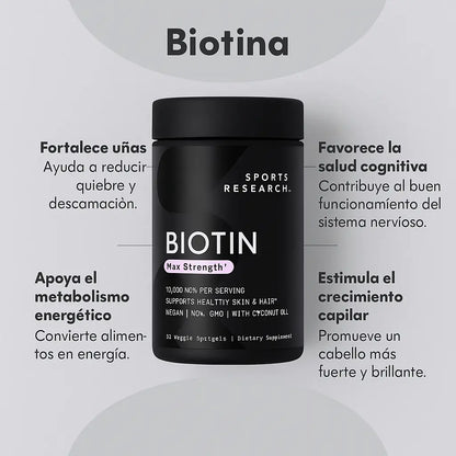 Biotina Max Strength®