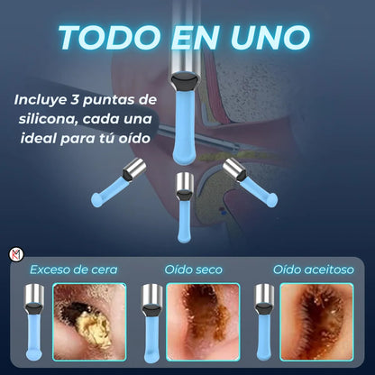 Limpiador de Oídos Inteligente HearCare™ Con Cámara