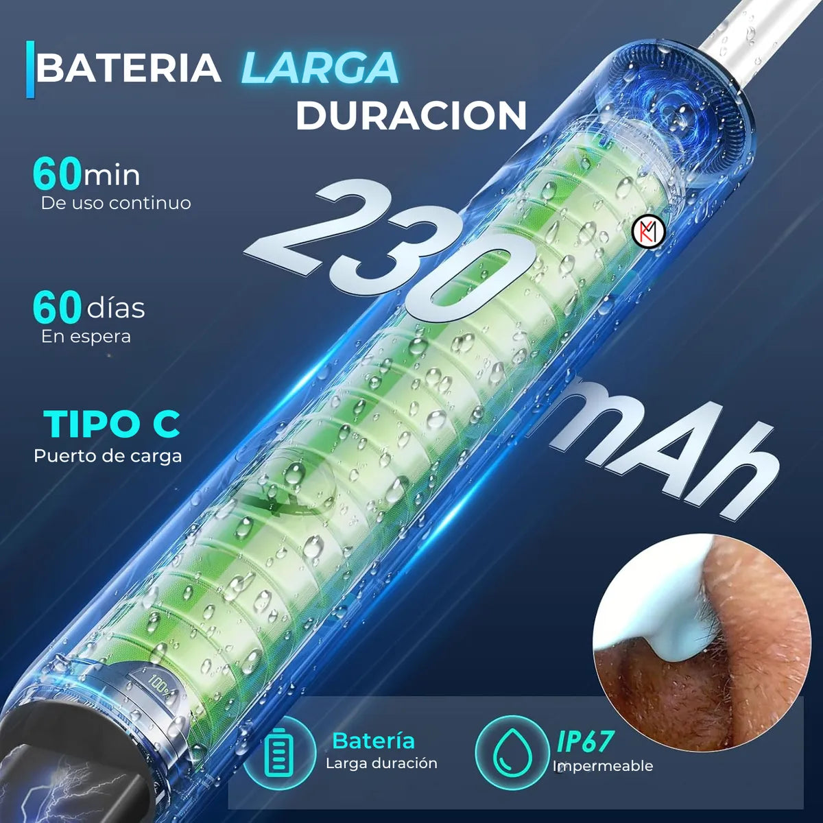 Limpiador de Oídos Inteligente HearCare™ Con Cámara