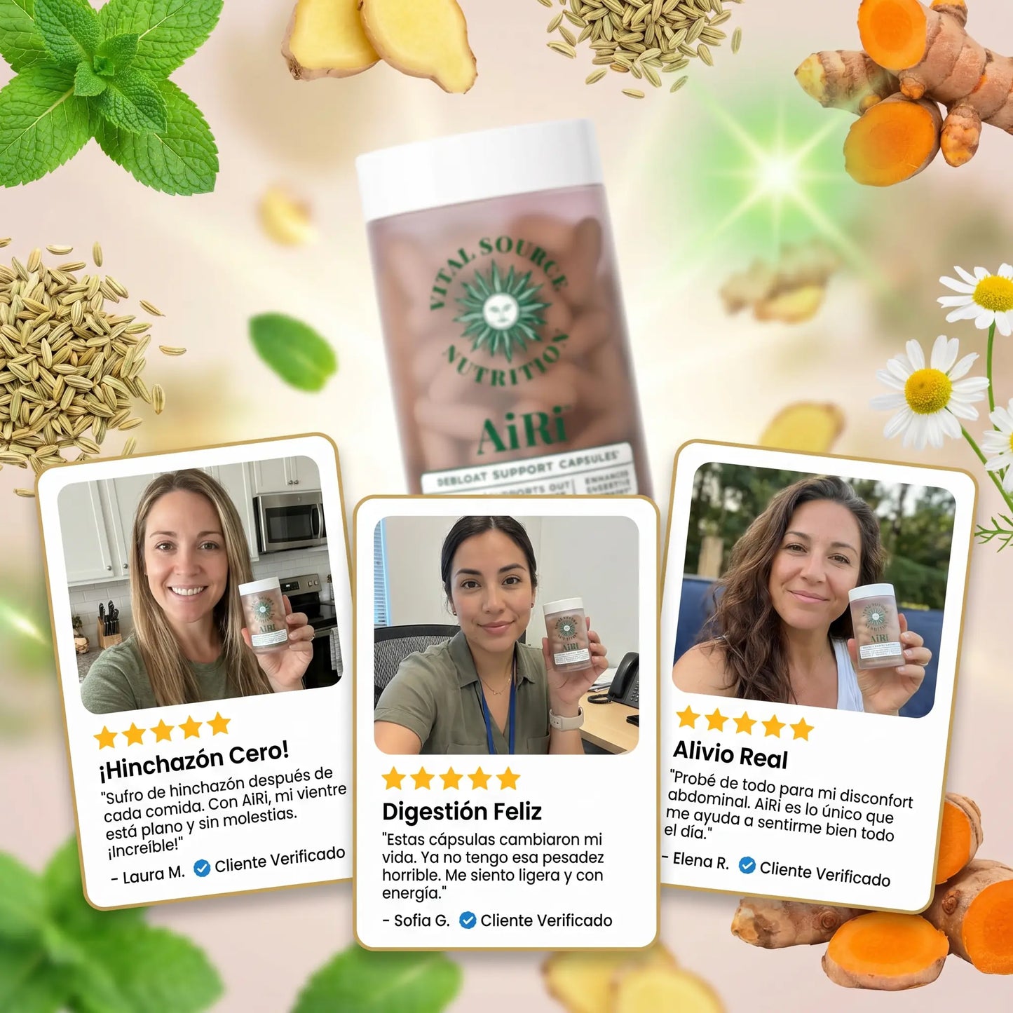 Suplemento de apoyo digestivo AiRi®