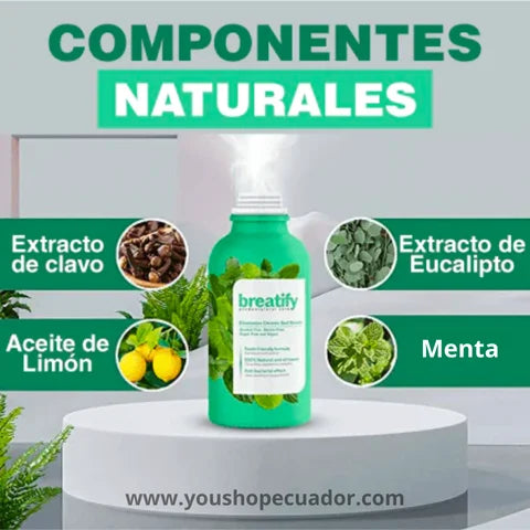 Eternal Fresh Breatify® Elimina el mal aliento desde la raíz