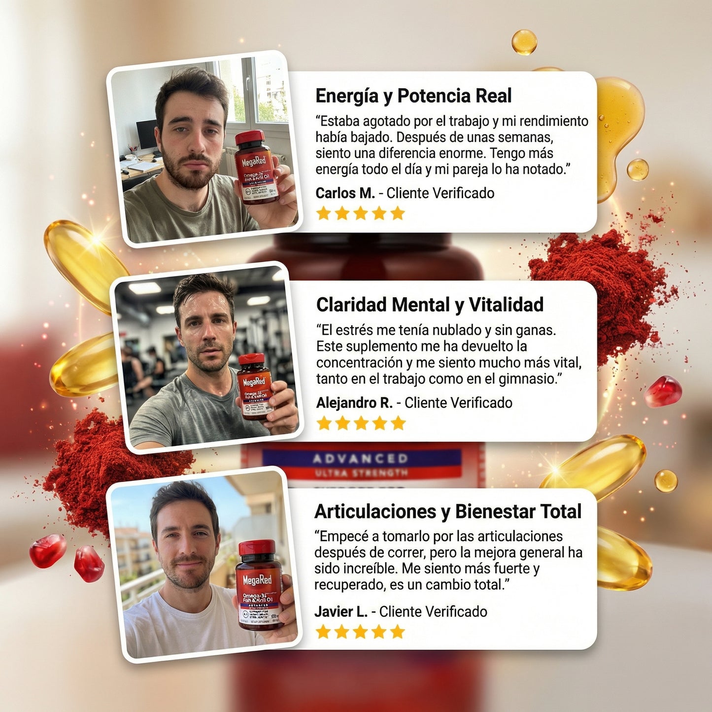 MegaRed®: Suplemento para Recuperar tu Energía y Vitalidad Masculina