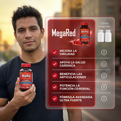 MegaRed®: Suplemento para Recuperar tu Energía y Vitalidad Masculina