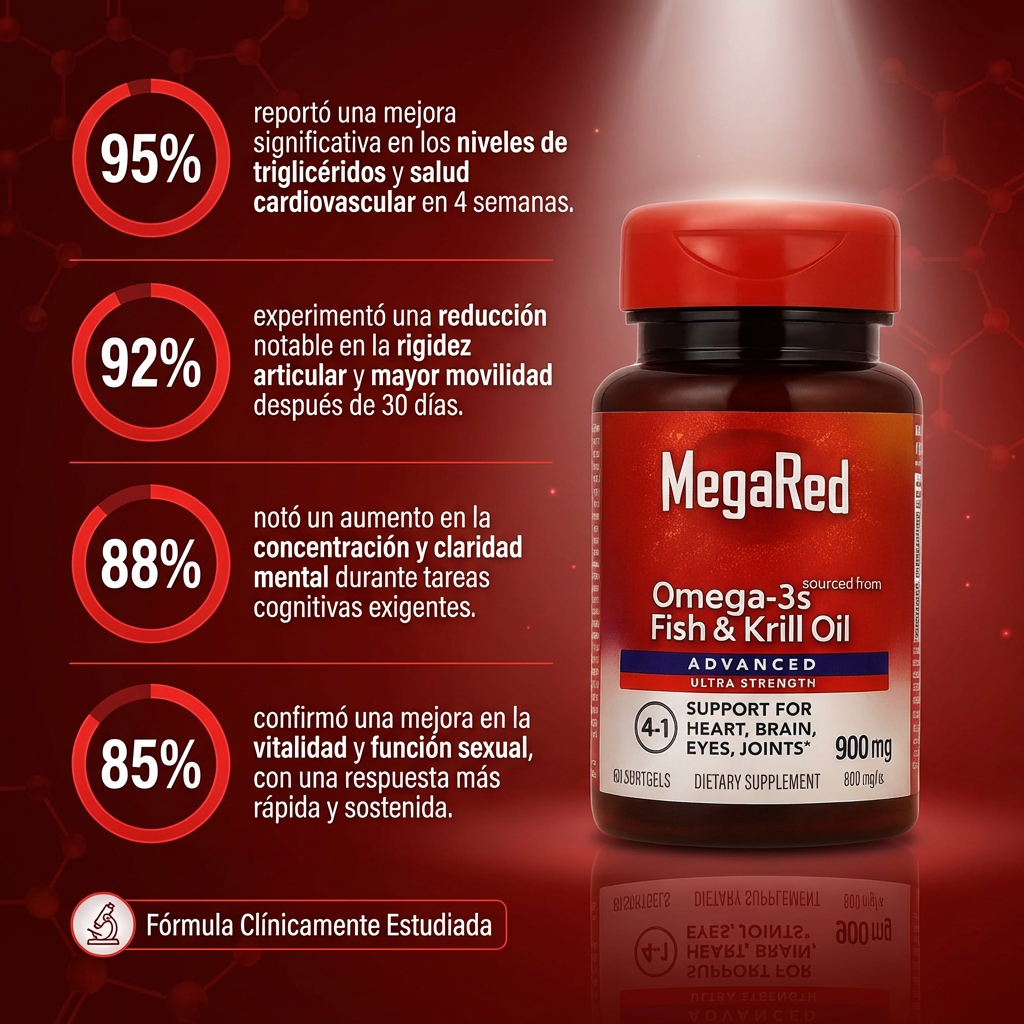 MegaRed®: Suplemento para Recuperar tu Energía y Vitalidad Masculina