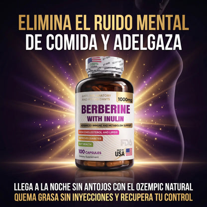 Berberina + Inulina: El Ozempic Natural