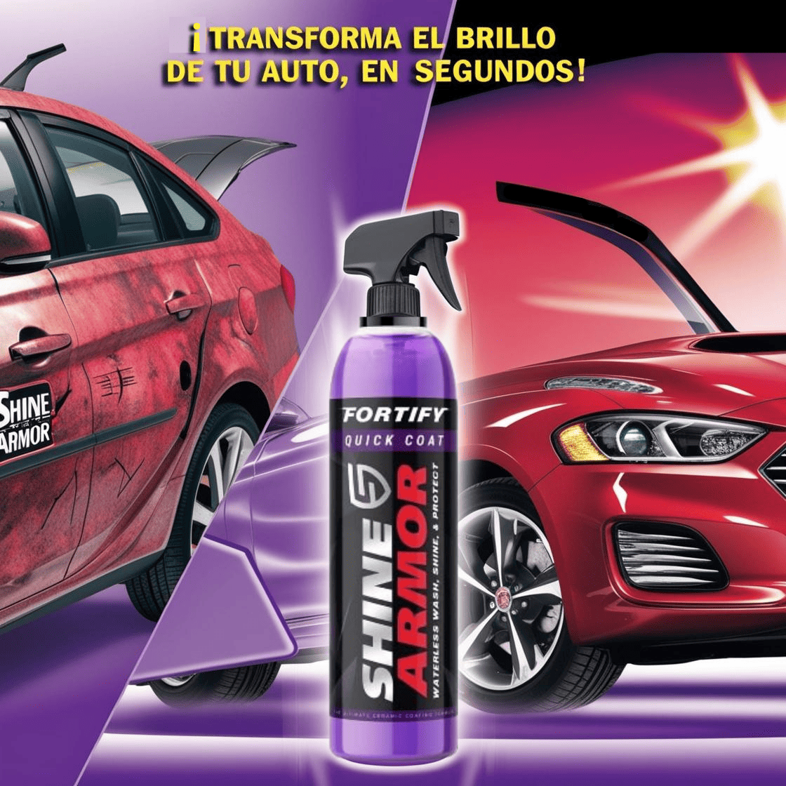 Spray de Cera Para Auto Americana® + ENVIO GRATIS